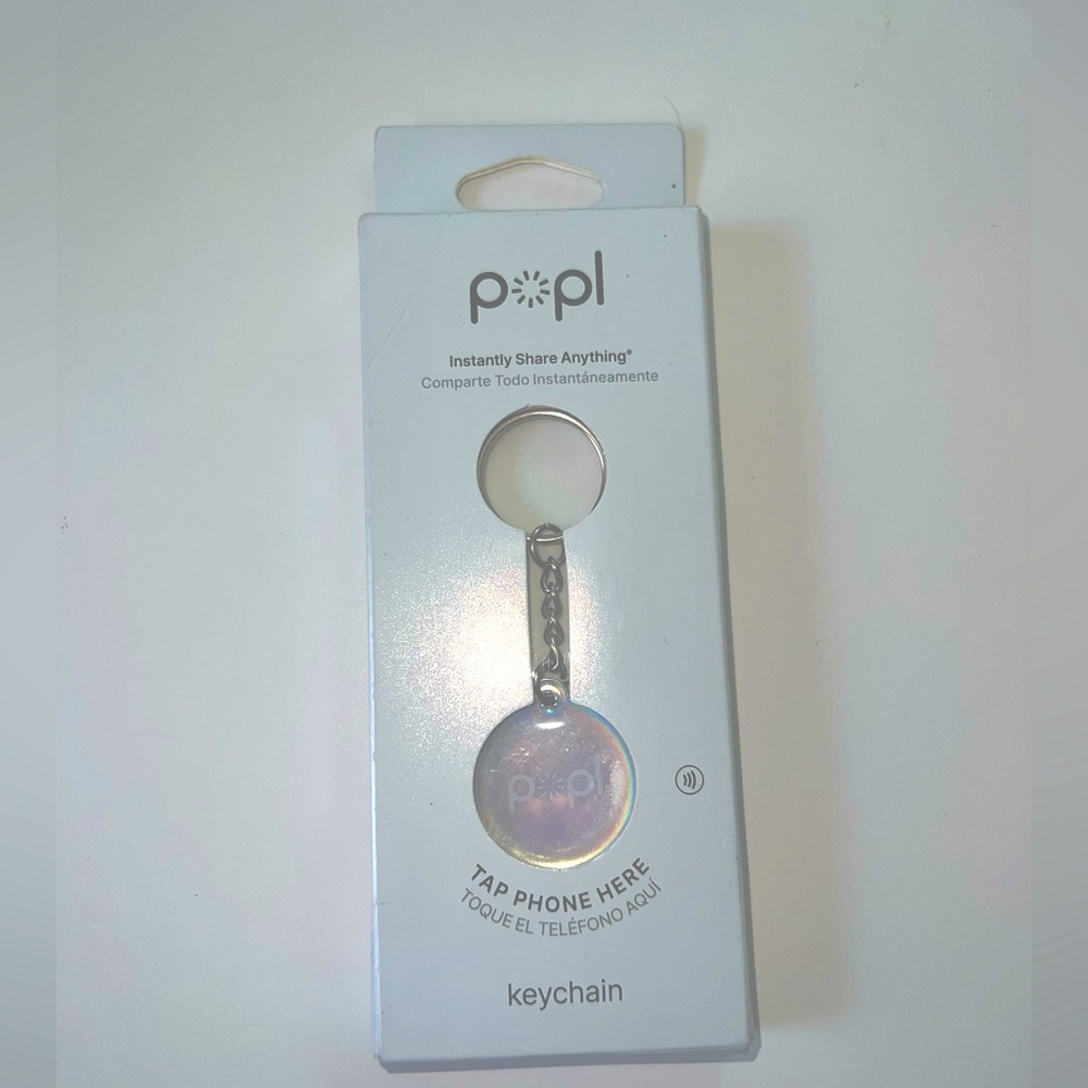 POPL QR Code Keychain - NWT